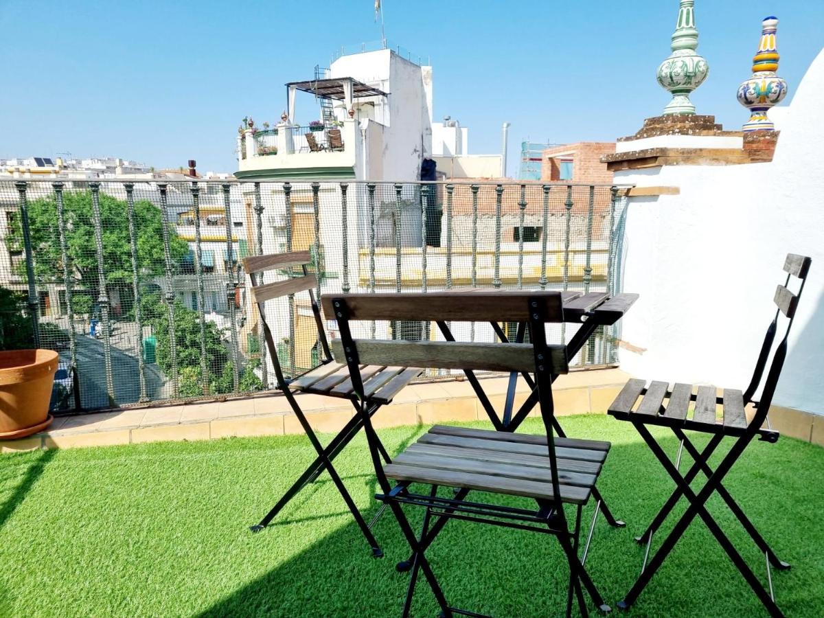 Appartamento Increible Atico Con Vistas Siviglia Esterno foto